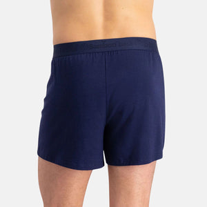 2 pak Blå bambus Boxershorts fra Bamboo Basics
