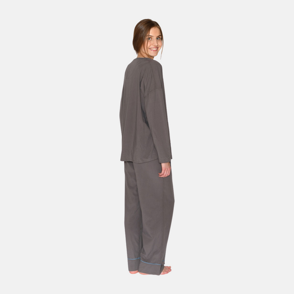 Marion bamboo nightgown - grey