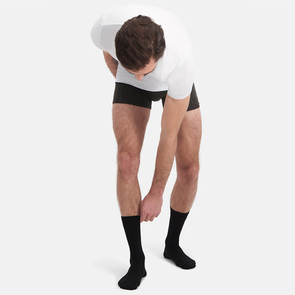 Beau bamboo socks - Black 10 pack