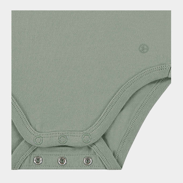 Izzy bamboo bodysuit - 3 pack - blue, green, beige