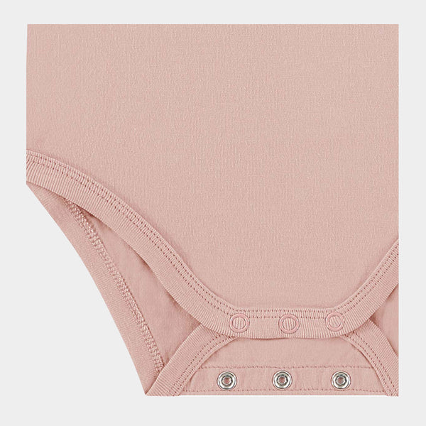 Izzy bamboo bodysuit - 3 pack - pink, green, beige