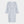 Nora bamboo nightgown - blue, white and grey stripes
