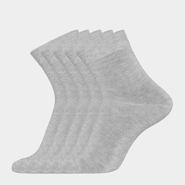 5 pairs of light gray bamboo socks (Low cut)