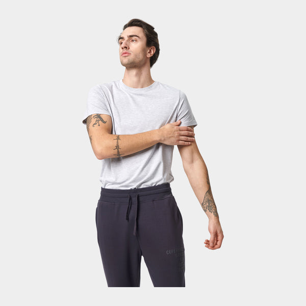 Light grey crew neck bamboo T-shirt