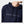 Navy bamboo hoodie with logo