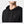 Black bamboo hoodie with zipper