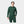 Green bamboo hoodie with logo