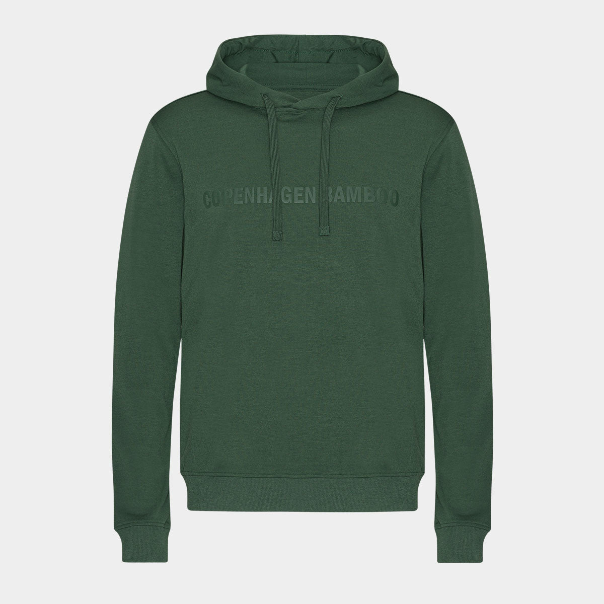 bambus hoodie Green bamboo hoodie with logo for men and women from Copenhagen Bamboo