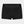 Black bamboo hotpants - 3 pack