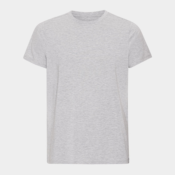 3 pack bamboo T-shirt dark grey melange/light grey/white