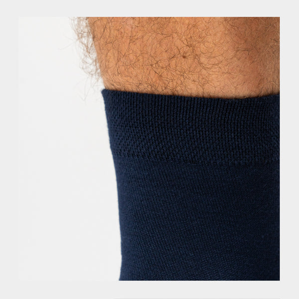 5 pairs of navy bamboo socks (Low cut)
