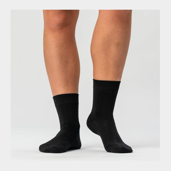 5 pairs of black bamboo socks (Low cut)