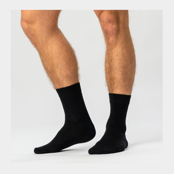 5 pairs of black bamboo socks (Low cut)