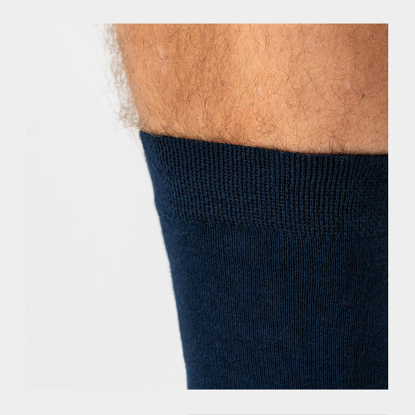5 pairs of navy bamboo socks