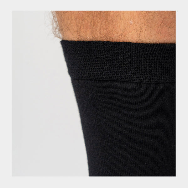 5 pairs of black bamboo socks