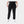 Black bamboo sweatpants with logo