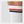 3 pairs of white bamboo tennis socks with red/blue stripes