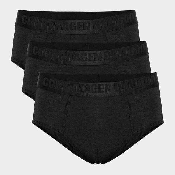 Bamboo Package - Tank Top &amp; Men's Briefs &amp; Socks - Black