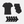 Bamboo Package - T-shirt & Maxi Panties & Socks - Black
