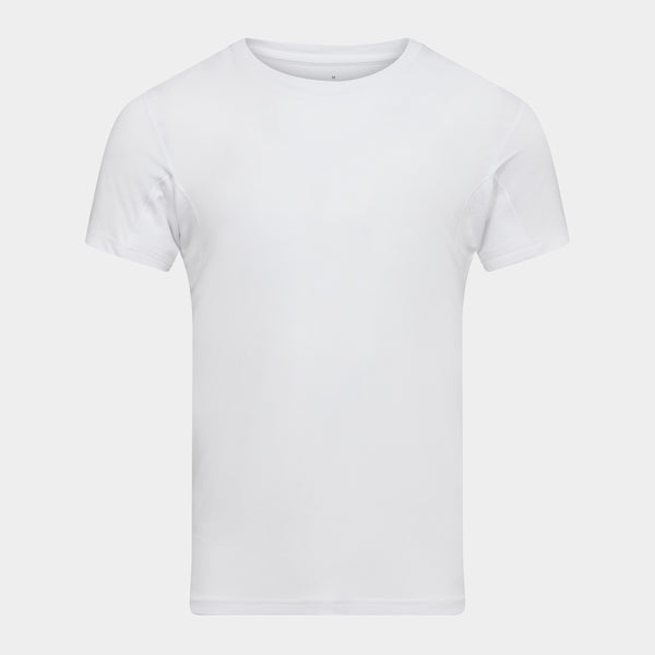 White bamboo anti-sweat T-shirt