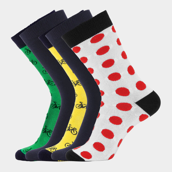 5 pairs of bamboo socks - Tour De France 2