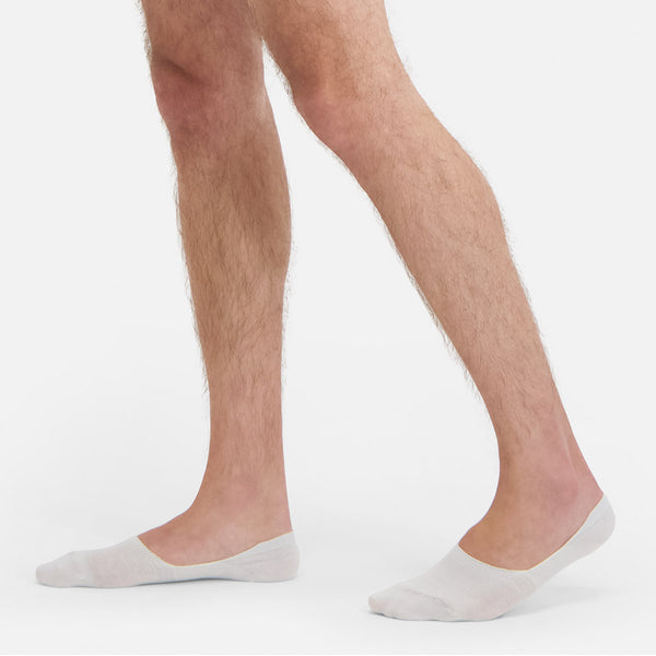 Mika Bamboo footies - White 3 pack