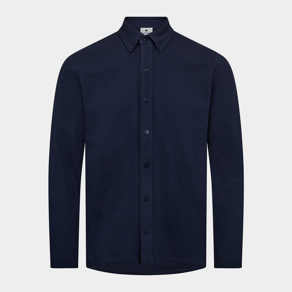 Dark blue bamboo shirt