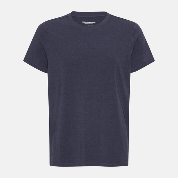 Dark Grey Bamboo Crew Neck T-Shirt