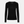 Black long-sleeved bamboo T-shirt