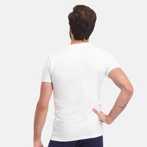 2 pak hvid bambus T-shirt