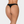 Black bamboo G-string panties