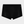 Black bamboo hot pants