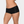 Black bamboo hot pants