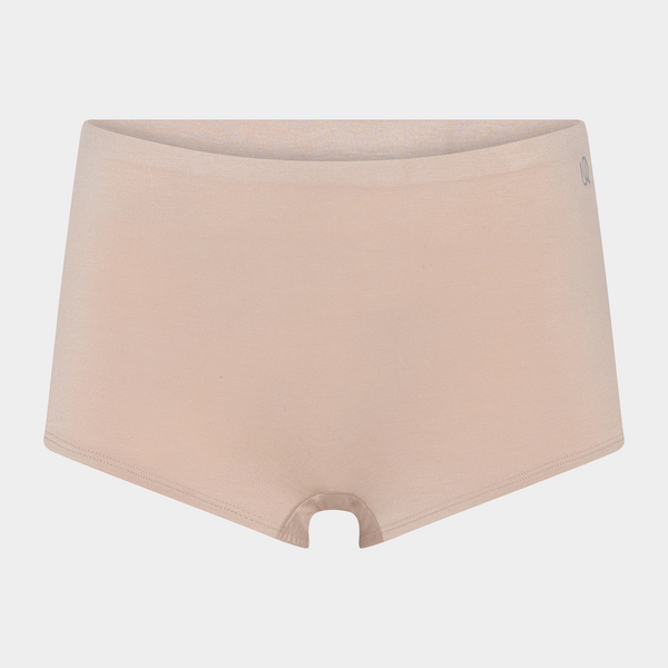 Nude bamboo hot pants