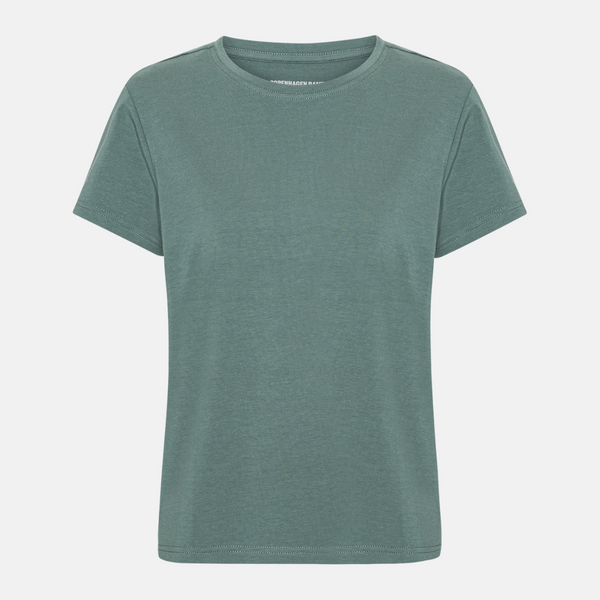 Balsam green short sleeve bamboo t-shirt