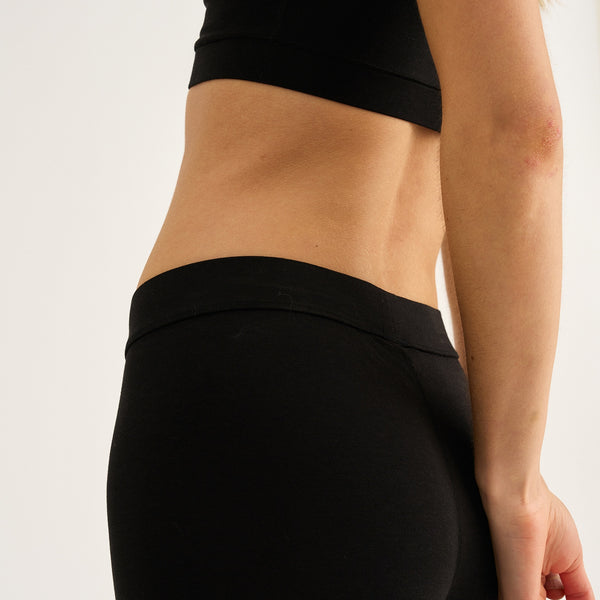 Sort bambus bike shorts fra JBS of Denmark