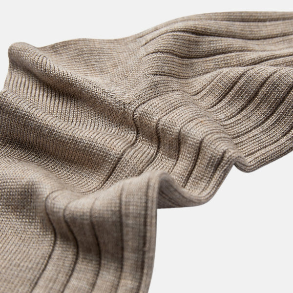 Brown bamboo socks