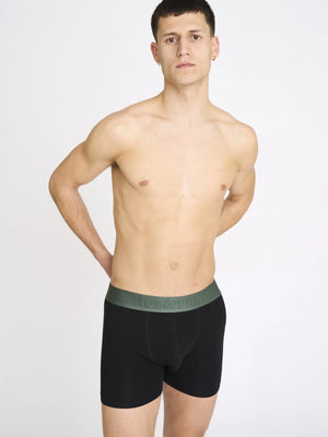 Resteröds black bamboo boxer briefs for men