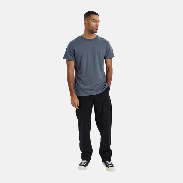Grey bamboo r-neck T-shirt