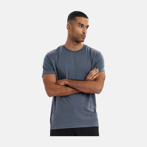 Grey bamboo r-neck T-shirt