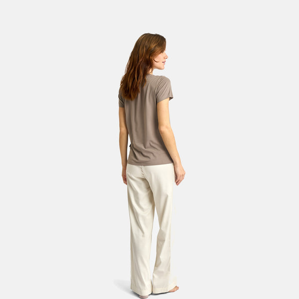 Brun bambus T-shirt