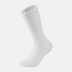 White bamboo tennis sock from Lindbergh