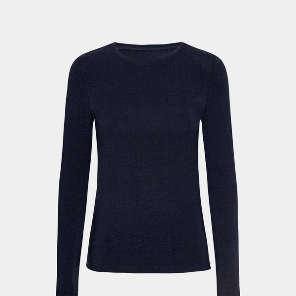 3 pack bamboo long sleeve T-shirt black/white/navy