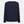 Navy long sleeve bamboo T-shirt with round neck