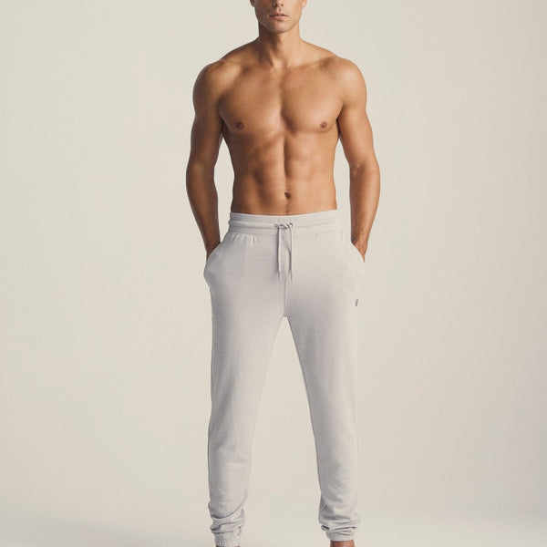 Grå bambus sweatpants