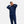 Blå bambus hoodie joggingsæt fra Bamboo Basics