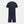 Navy bambus pyjamas shortssæt
