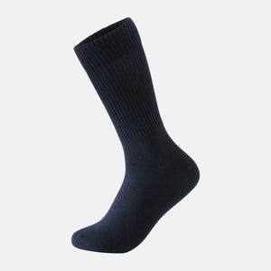 Navy bamboo tennis socks from Lindbergh