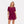 Nicole Bordeaux kortærmet pyjamassæt fra Bamboo Basics