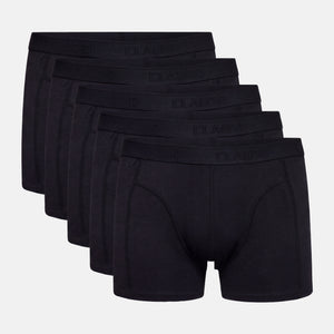5 pak sort bambus underbukser